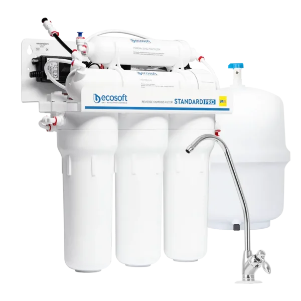 Filtr odwróconej osmozy Ecosoft STANDARD PRO z mineralizacją i pompą - obrazek 3