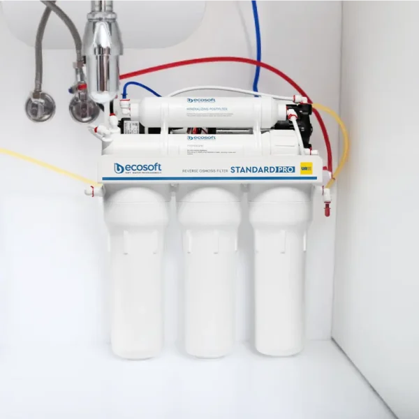 Filtr odwróconej osmozy Ecosoft STANDARD PRO z mineralizacją i pompą - obrazek 12