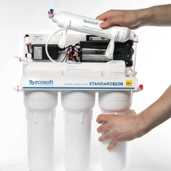 Filtr odwróconej osmozy Ecosoft STANDARD PRO z mineralizacją i pompą - obrazek 8
