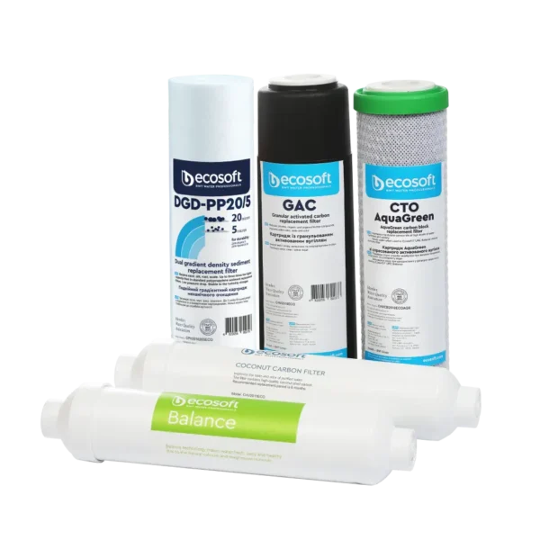 Zestaw wkładów wymiennych Ecosoft PURE Balance - obrazek 2