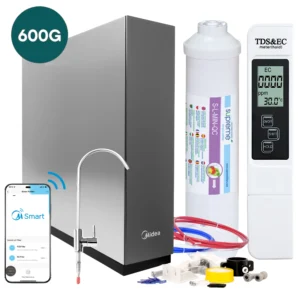 Osmoza Midea 600GPD z WiFi i mineralizatorem