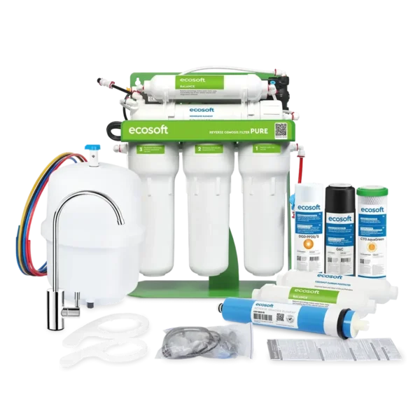 Filtr odwróconej osmozy Ecosoft PURE Balance z pompą