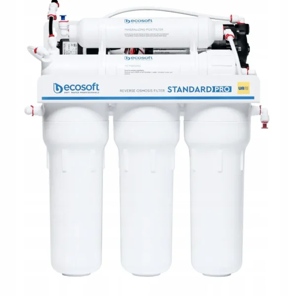 Filtr odwróconej osmozy Ecosoft STANDARD PRO z mineralizacją i pompą BWT - obrazek 2