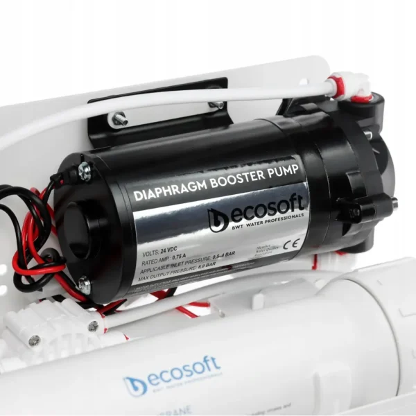 Filtr odwróconej osmozy Ecosoft STANDARD PRO z mineralizacją i pompą BWT - obrazek 6