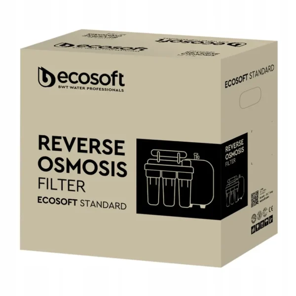 Filtr odwróconej osmozy Ecosoft STANDARD PRO z mineralizacją i pompą BWT - obrazek 7