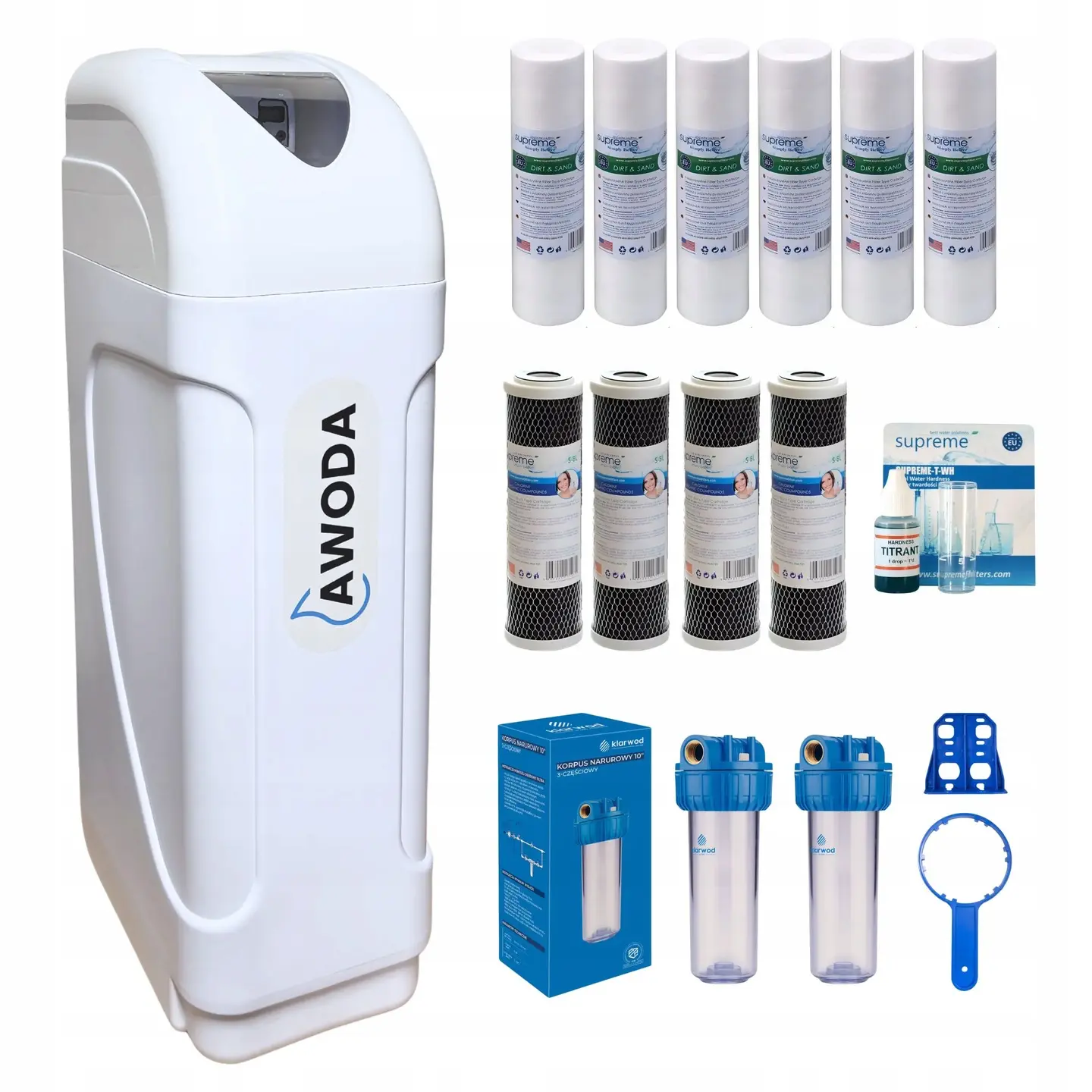 Zmiękczacz Crystal 25L BNT1650F zestaw