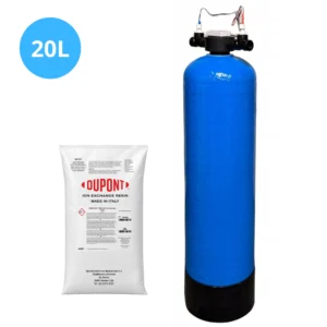 Demineralizator wody MB20 Amberlite 20L 8x35" z pomiarem TDS