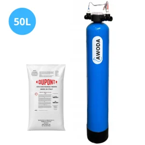 Demineralizator wody MB20 Amberlite 50L 10x54" z pomiarem TDS