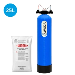 Demineralizator wody MB20 Amberlite 25L 10x35" z pomiarem TDS