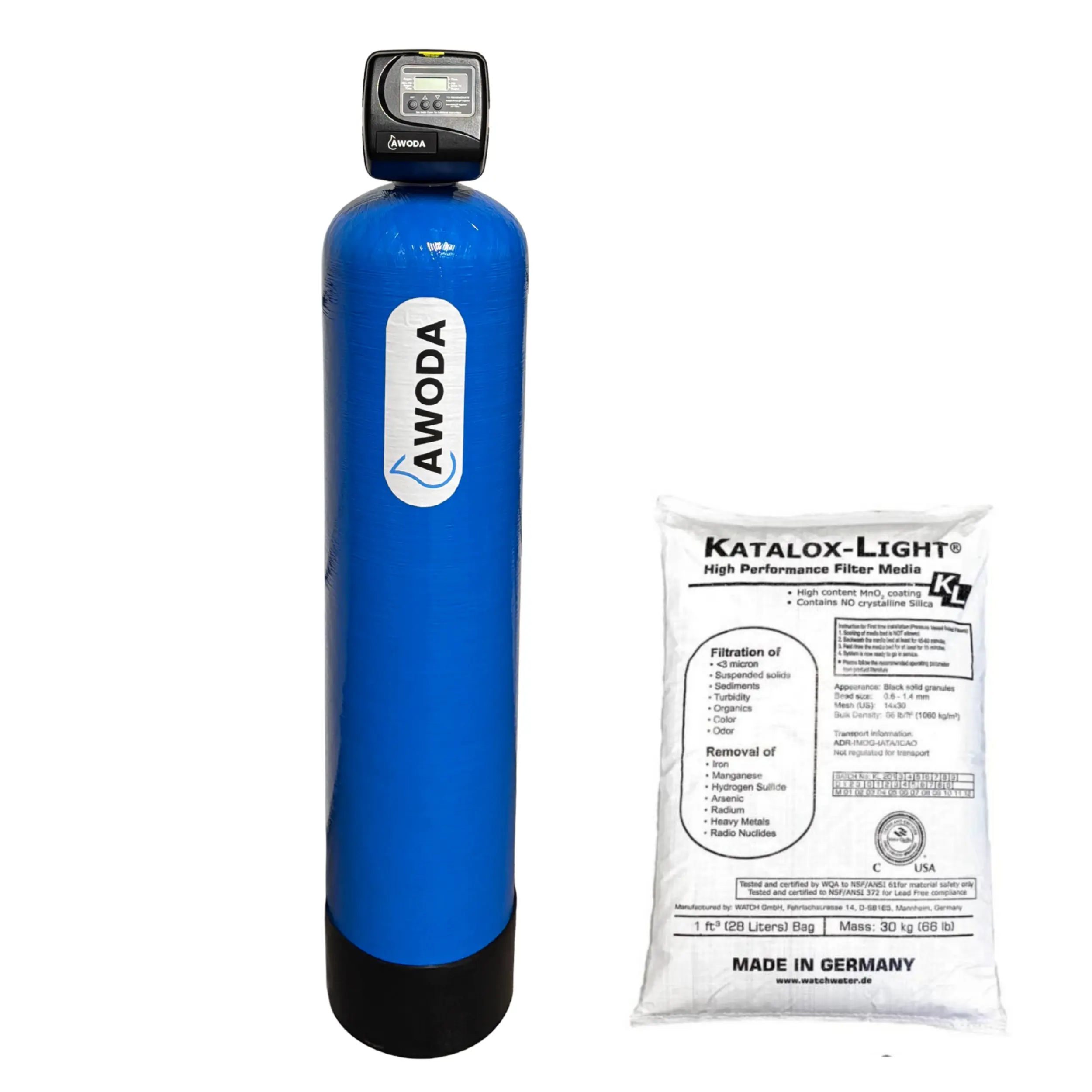 Odżelaziacz 12x52 Katalox Light 56,6L Clack TC