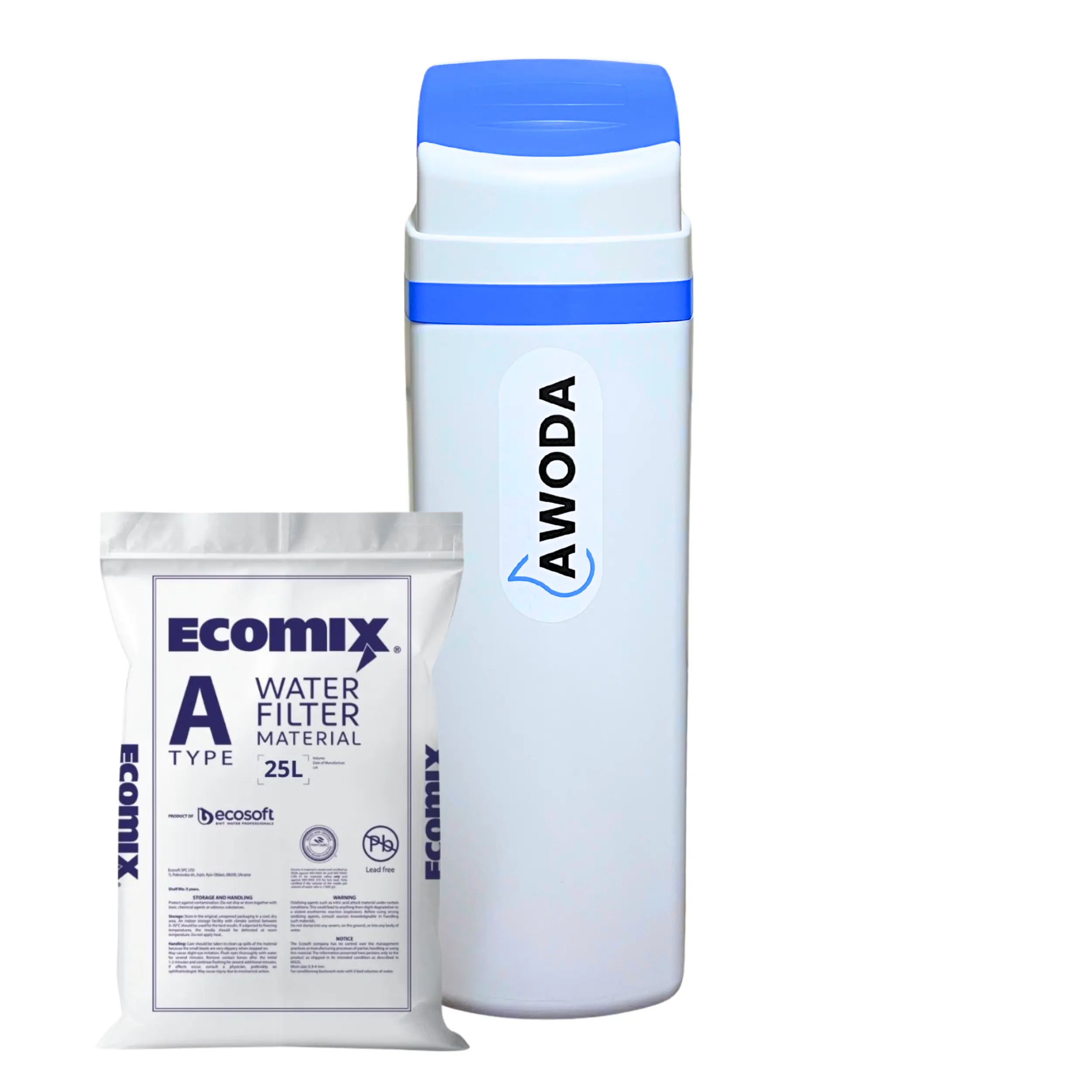 Wielofunkcyjna stacja Ecomix A 37L Clack IA w obudowie