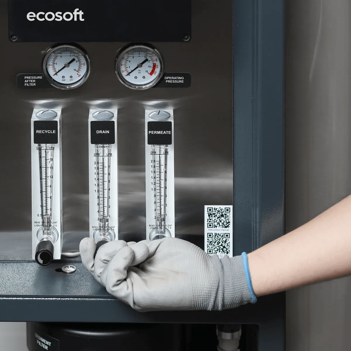 Osmoza przemysłowa Ecosoft MO6500 4" - obrazek 7